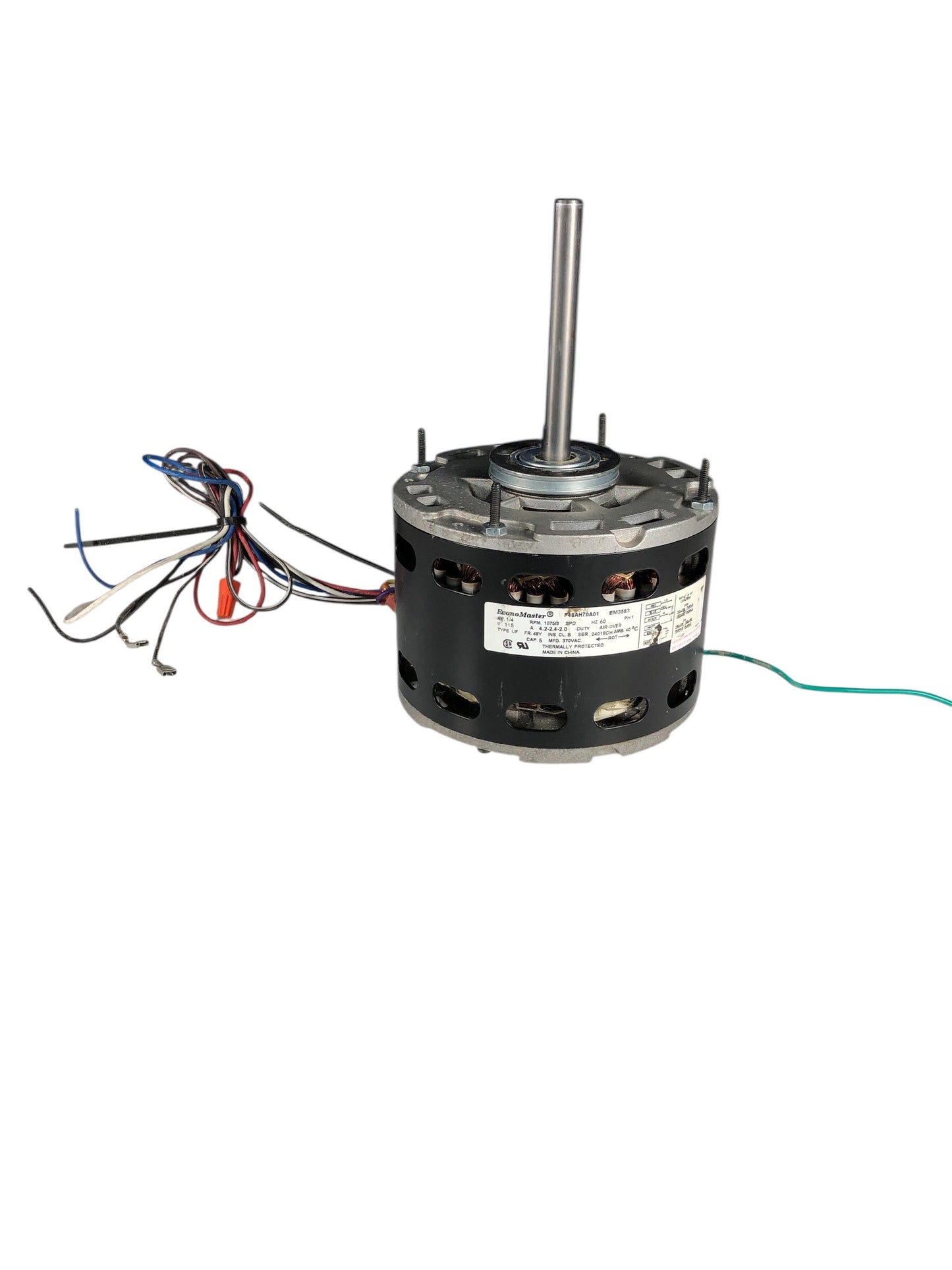 EconoMaster F48AH70A01 Blower Motor (1/4hp, 1075rpm, 3spd) Otarealm