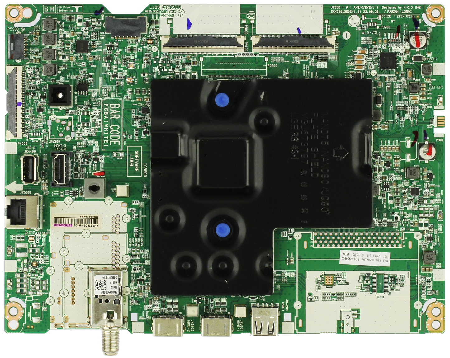 LG EBT67926902 Main Board for 75UT7550AUA Otarealm