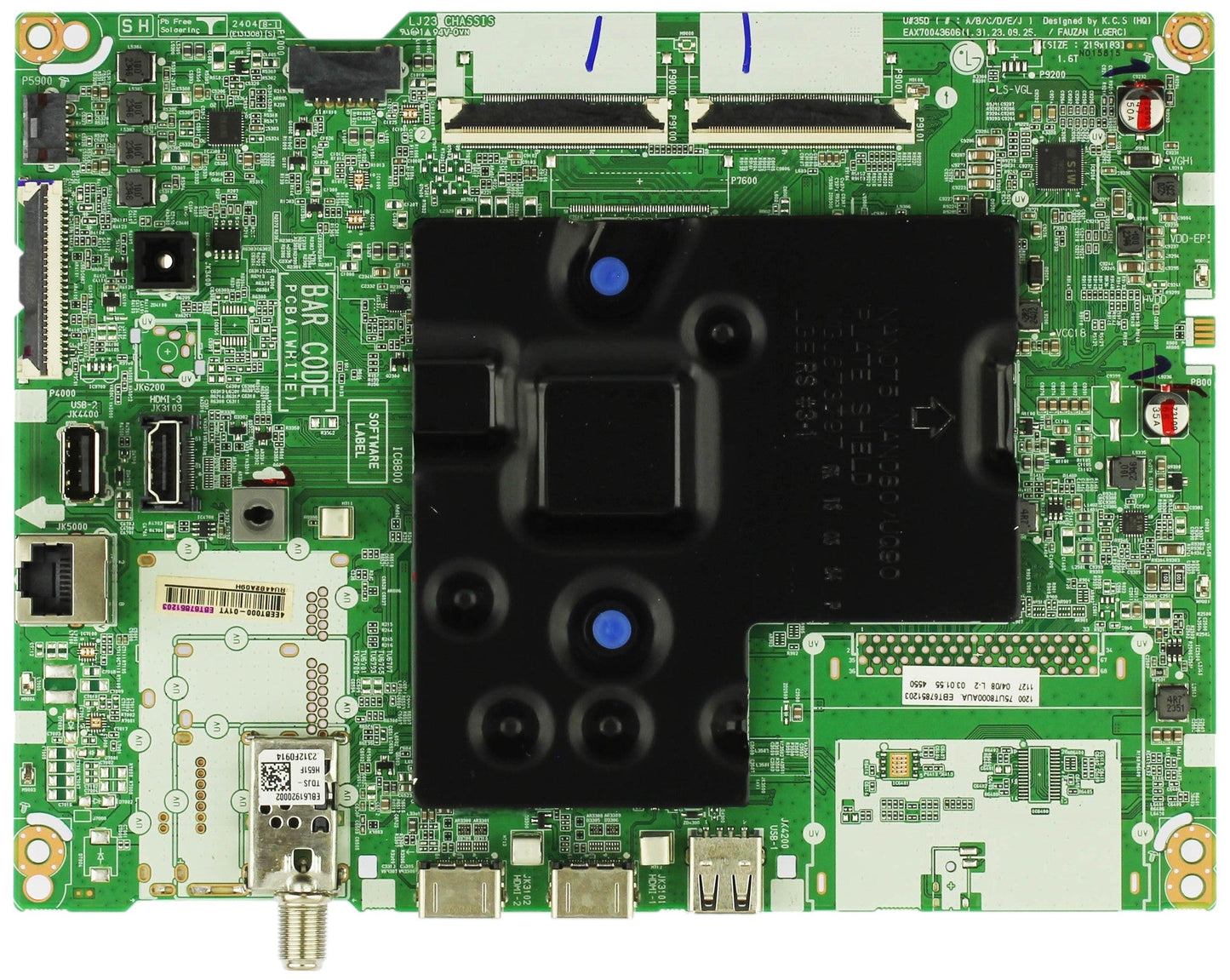 LG EBT67851203 Main Board for 75UT8000AUA.BUSCLKR Otarealm