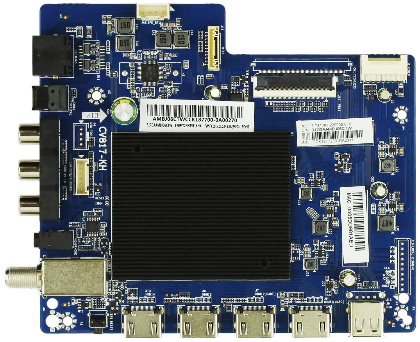 ONN 317GAAMBJ06CTW Main Board for 100012588 Otarealm