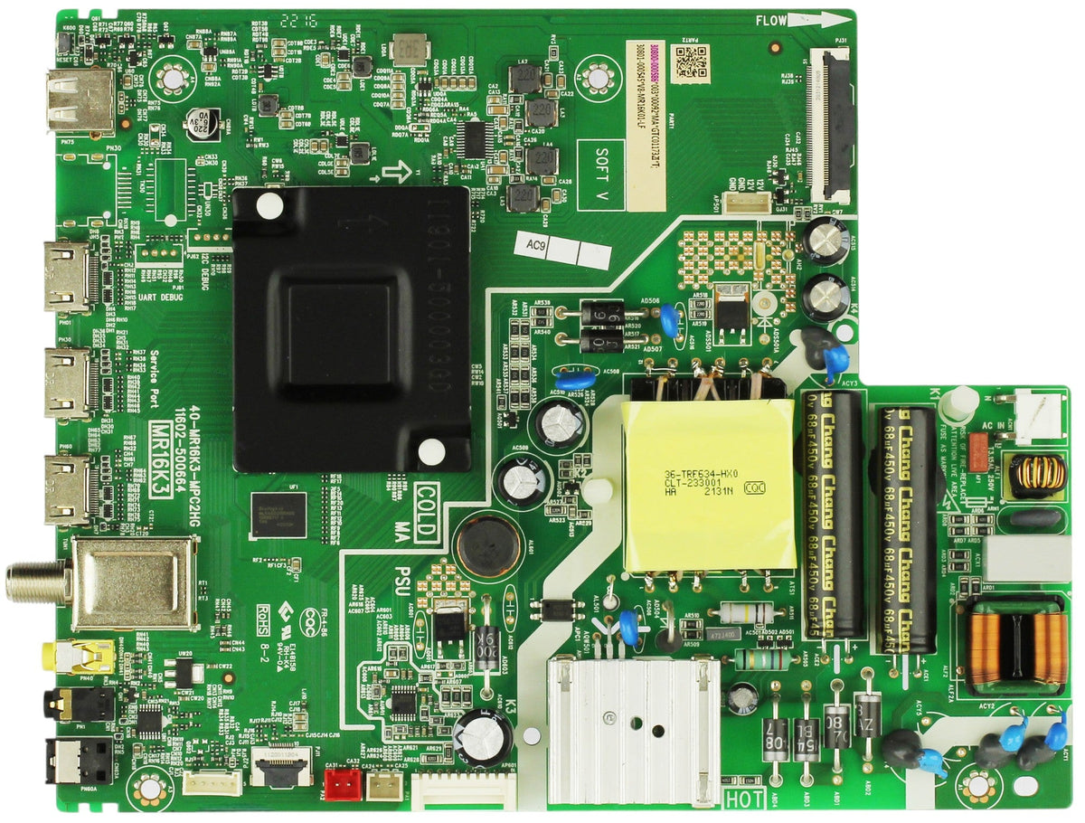 TCL 30800-000586 Main Board Power Supply 40S355 Otarealm