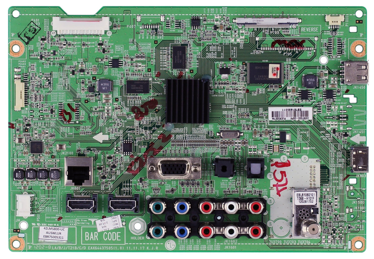 LG EBU61792211 (EAX64437505(1.0)) Main Board for 42LM5800-UC Otarealm