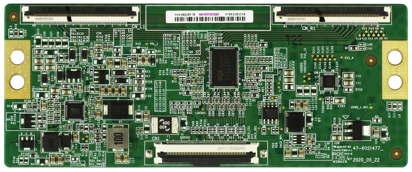 Philips 44-9771766 HV430QUBF70 T-Con Board Otarealm