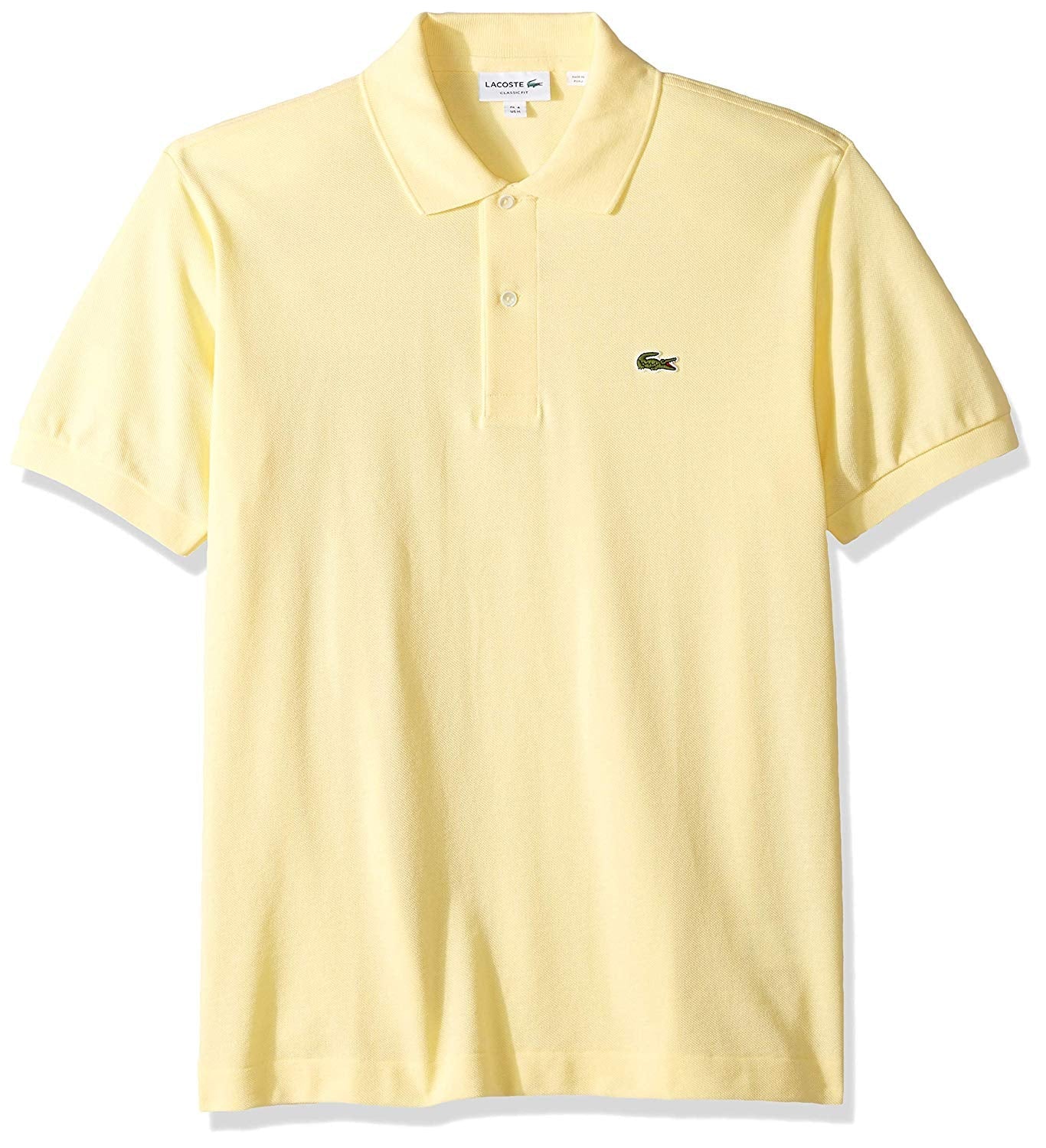 Lacoste Men's Short Sleeve Pique L.12.12 Original Fit Polo Shirt