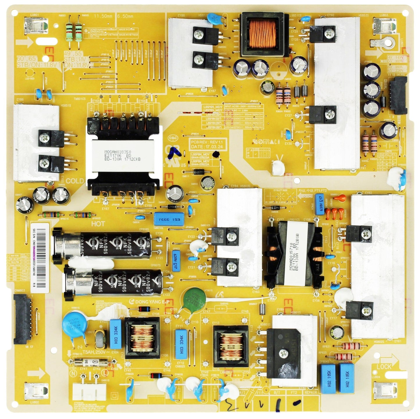 Samsung BN44-00923A Power Supply / LED Board Otarealm