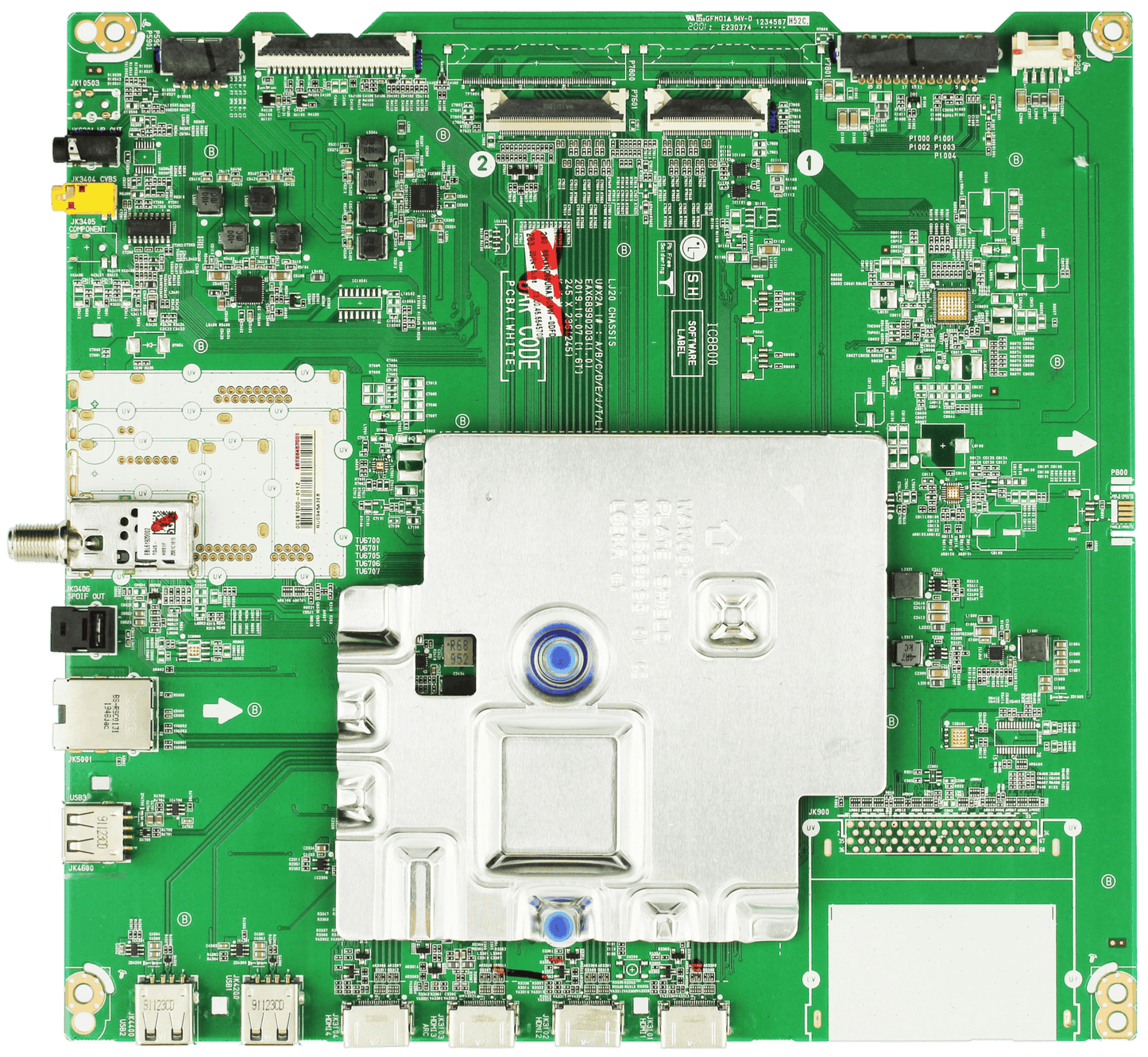 EBT66457001 LG Main Board, EAX68990203(1.0), 86NANO90UNA, 86NANO90ANA, 86NANO91ANA Otarealm