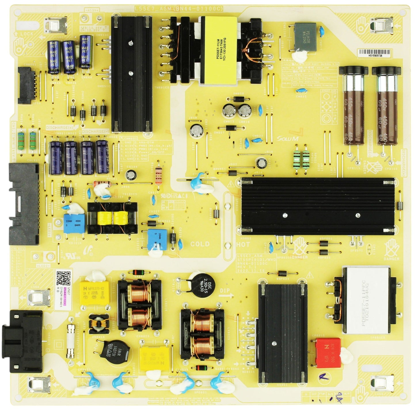 Samsung BN44-01100C Power Supply / LED Board Otarealm