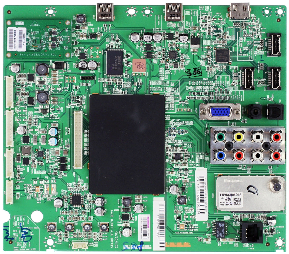 Toshiba 75025138 Main Board for 40S51U Otarealm