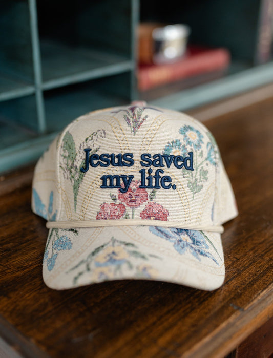 Hat: Jesus saved my life