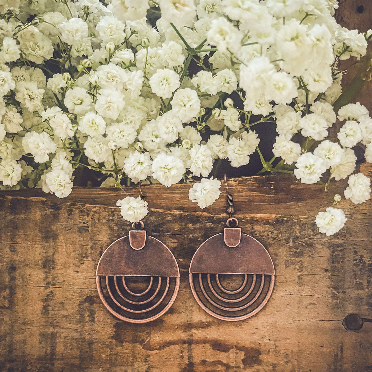 Copper Horizon Earrings Otarealm