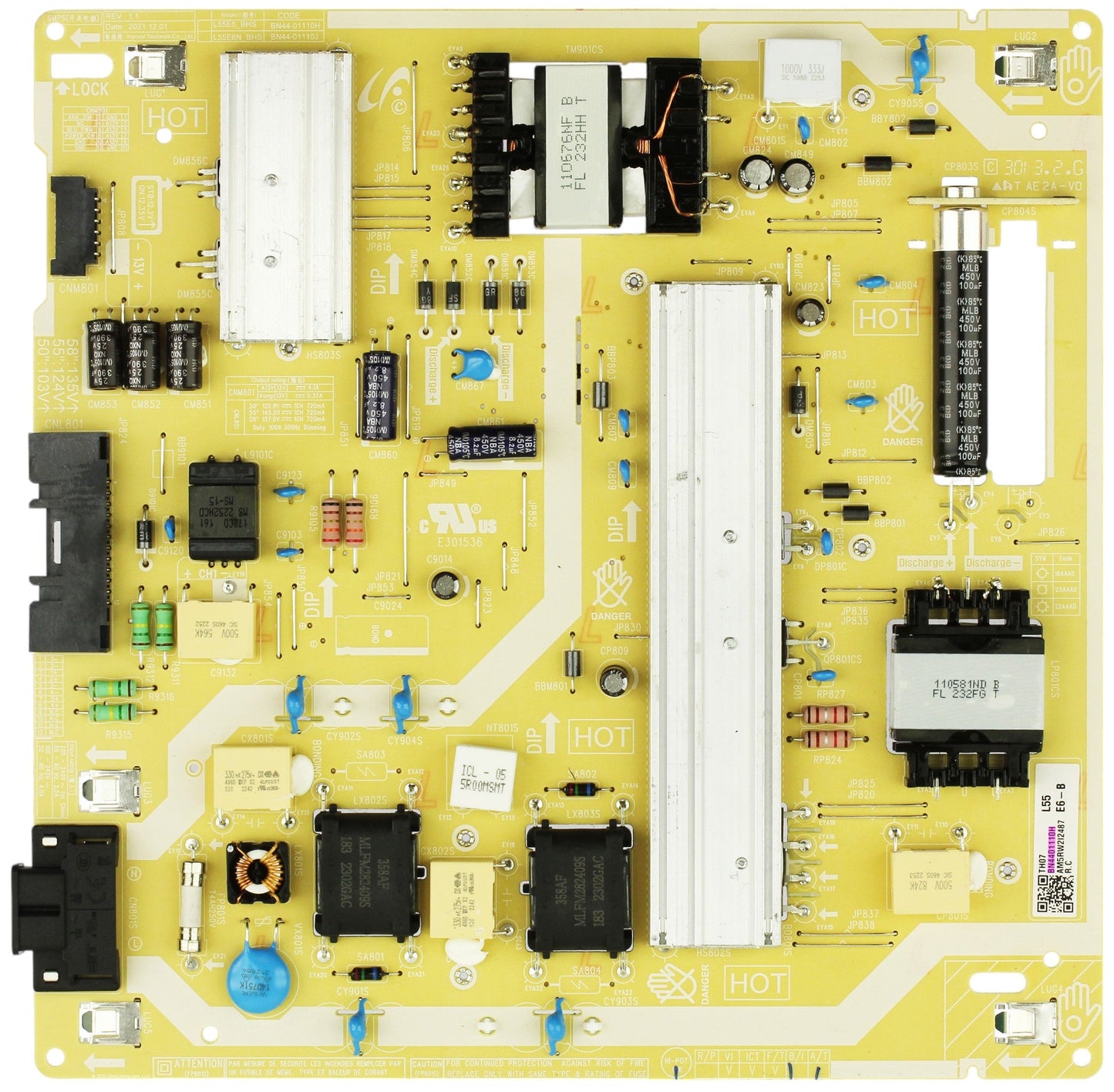 Samsung BN44-01110H Power Supply / LED Board Otarealm