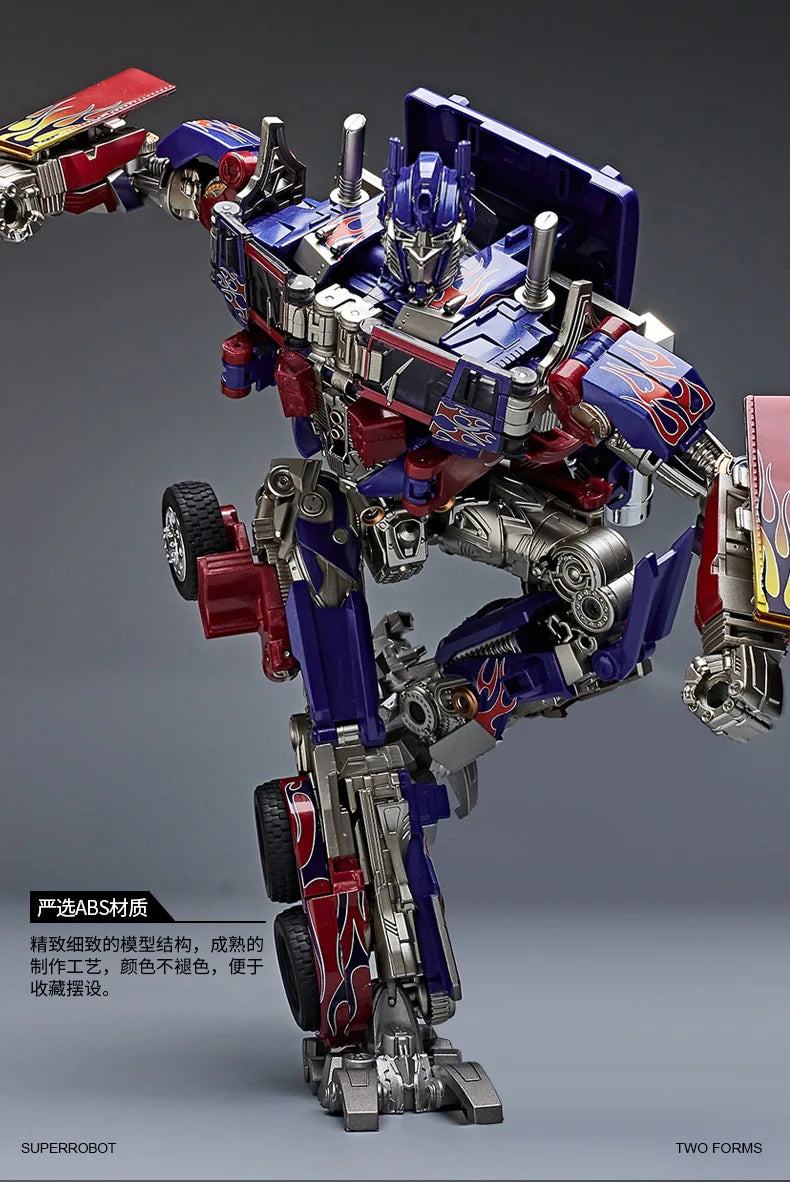 Optimus Prime and Bumblebee Autobots Anime Figures, Transformation Robot Toys 30 CM