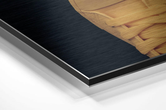 Follow Your Dreams Brushed Aluminium Dibond Wall Art