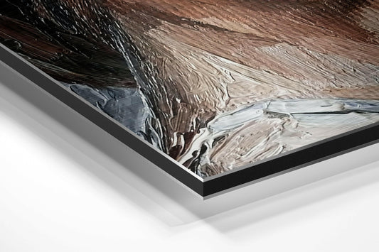 Pure Beauty Brushed Aluminium Dibond Wall Art