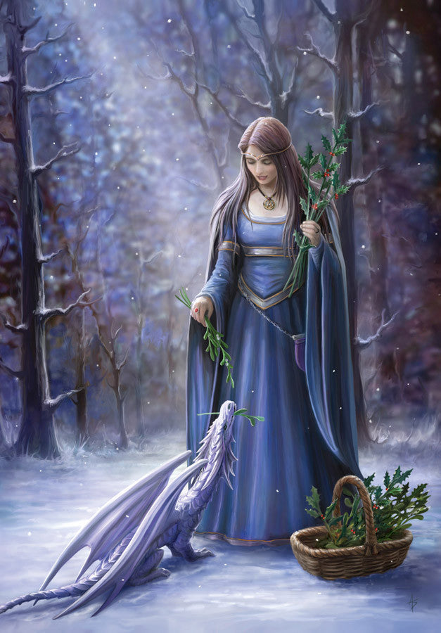 Solstice Gathering Card