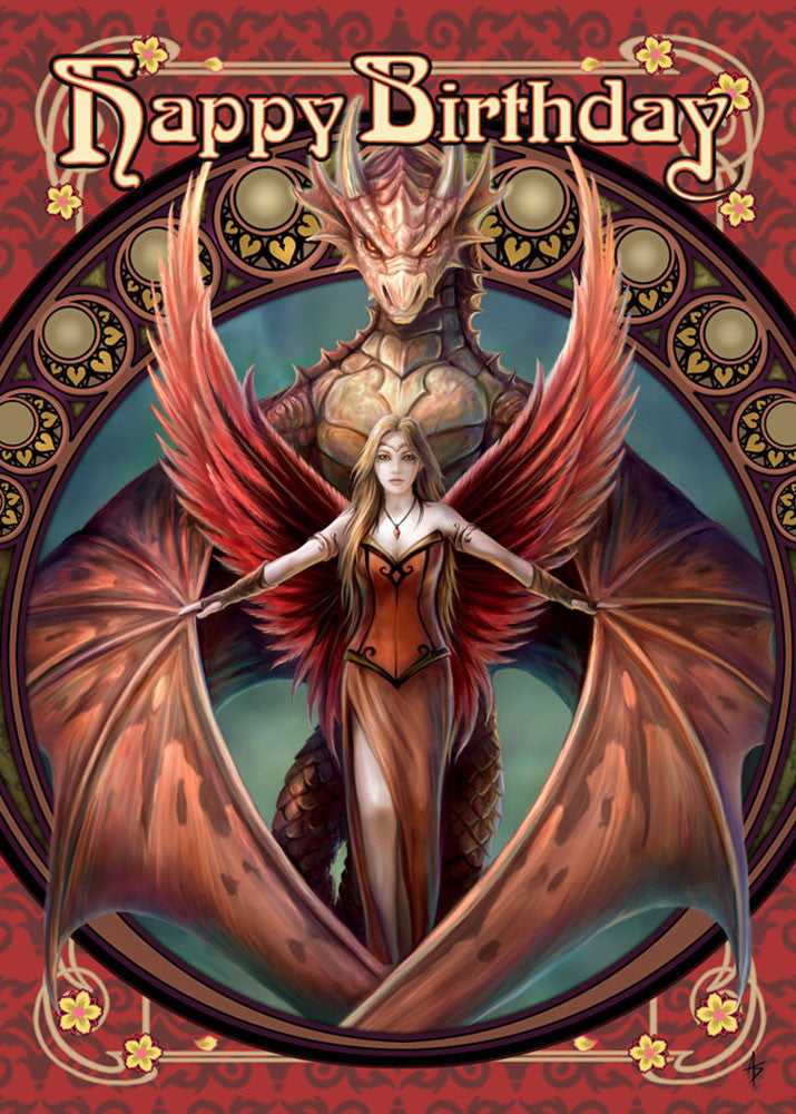 Copperwing Birthday Card