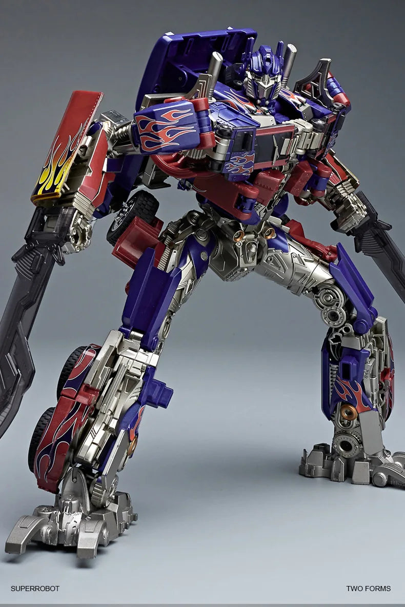 Optimus Prime and Bumblebee Autobots Anime Figures, Transformation Robot Toys 30 CM