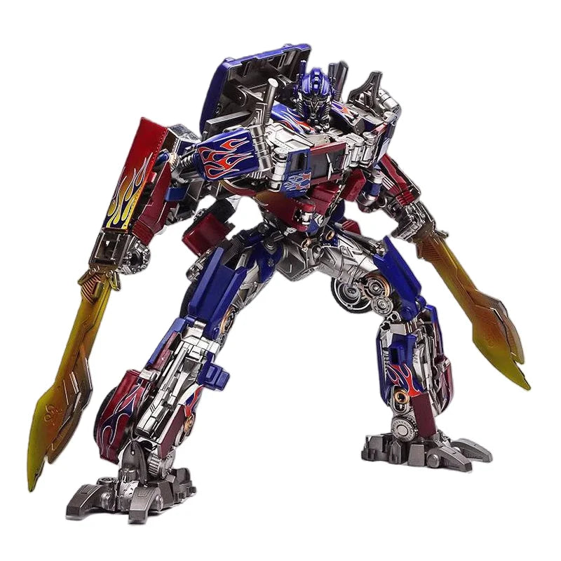 Optimus Prime and Bumblebee Autobots Anime Figures, Transformation Robot Toys 30 CM