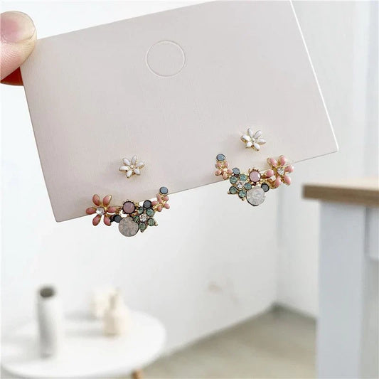 Wildflower Bouquet Jacket Earrings