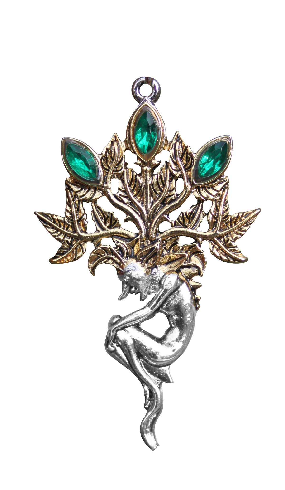 Mandrake for Luck and Wealth Pendant by Briar