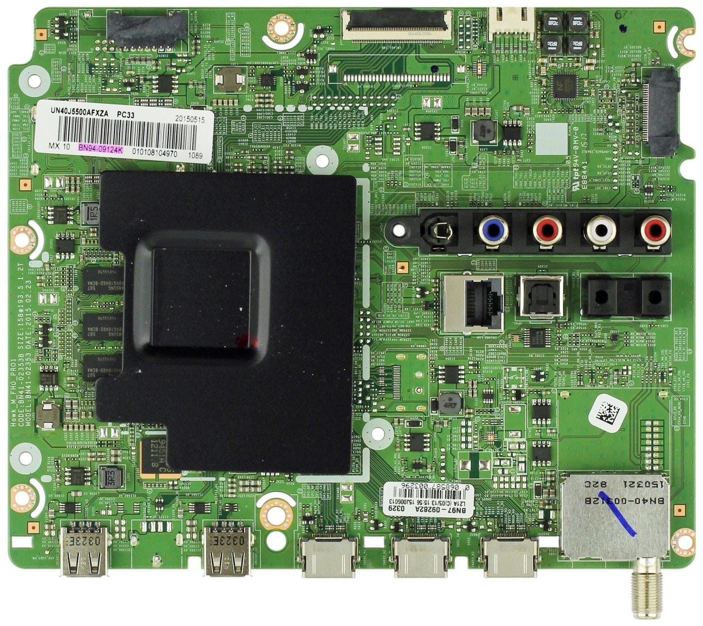 Samsung BN94-09124K Main Board for UN40J5500AFXZA (Version TS01 / VS05) Otarealm