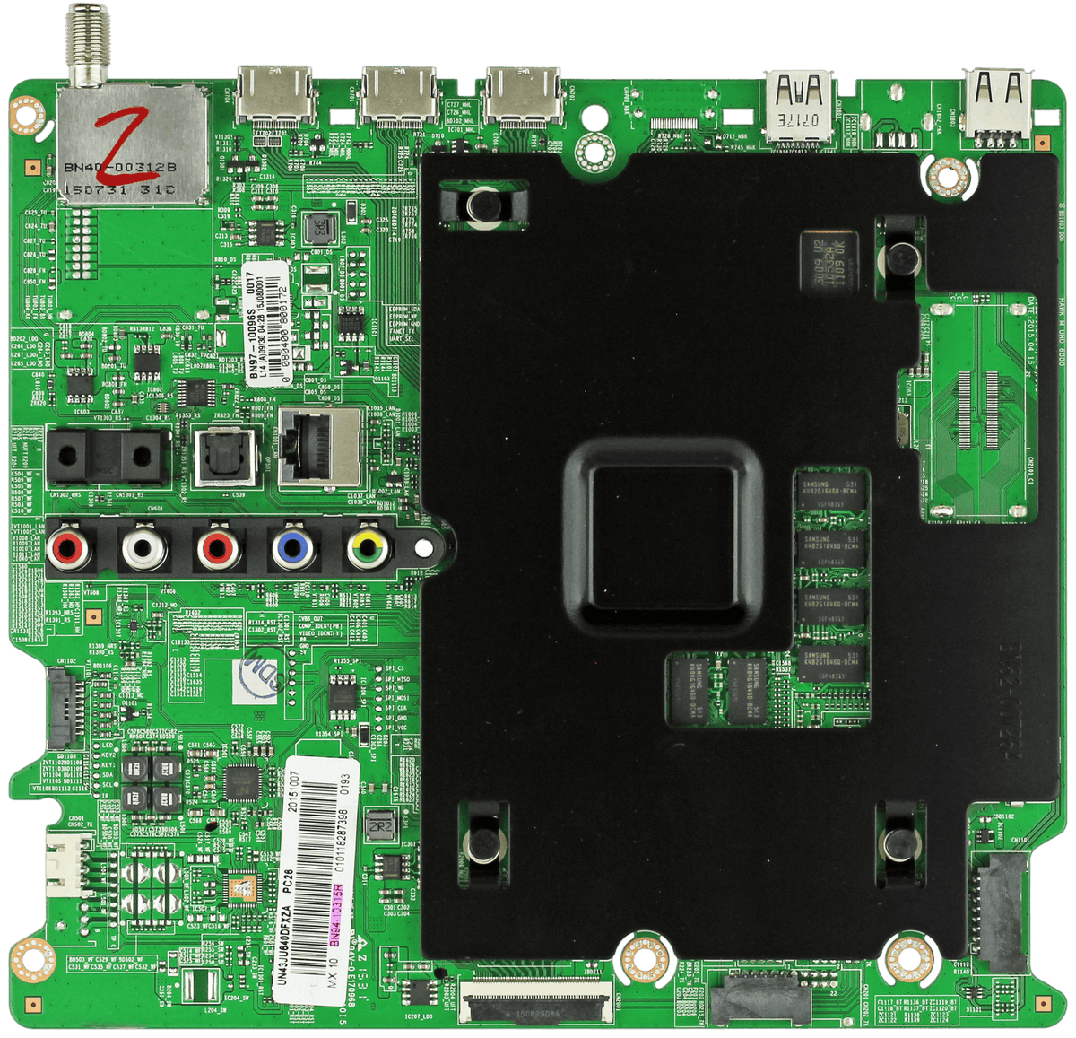 Samsung BN94-10315R Main Board for UN43JU640DFXZA (Version AH01) Otarealm