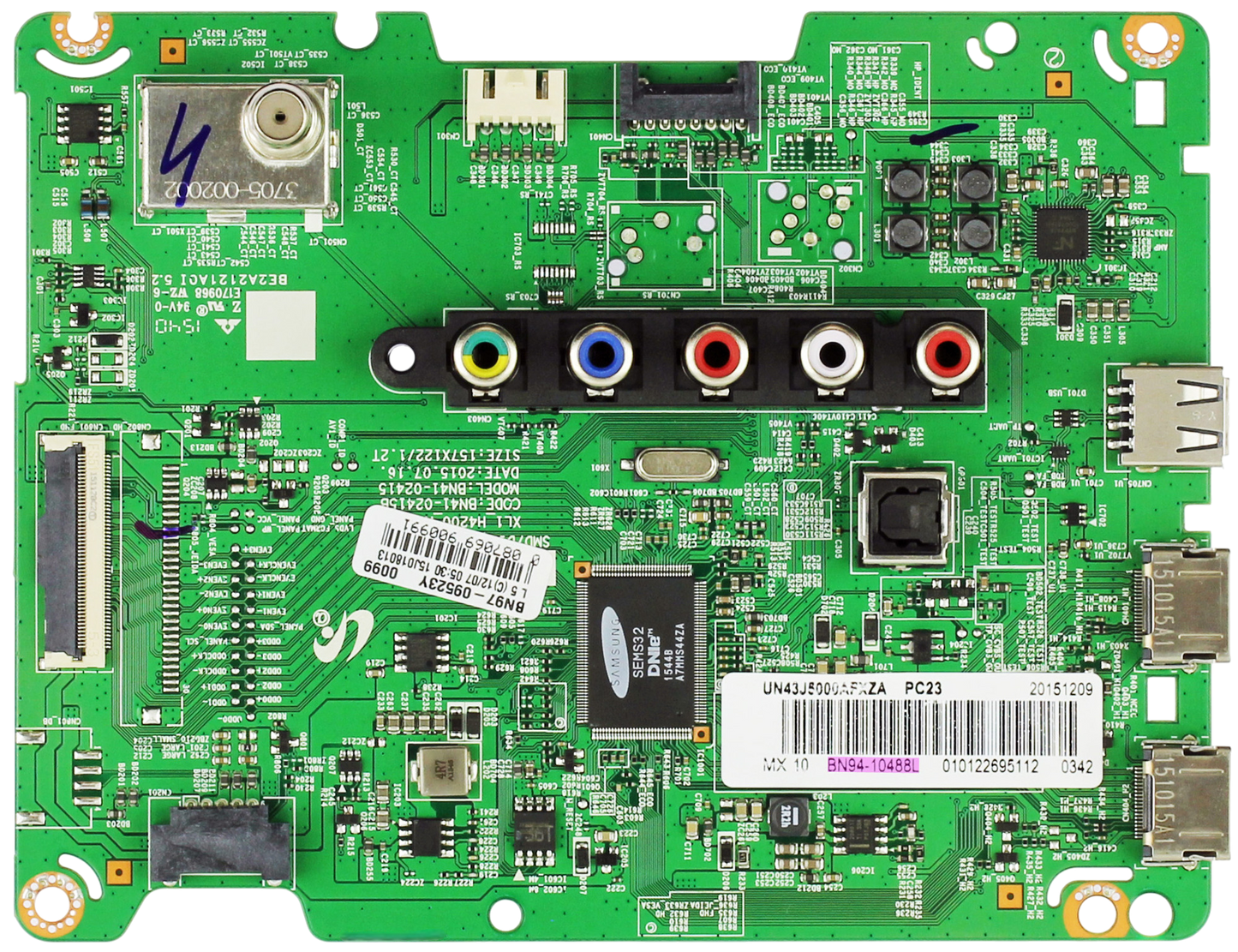 Samsung BN94-10488L Main Board for UN43J5000AFXZA Otarealm