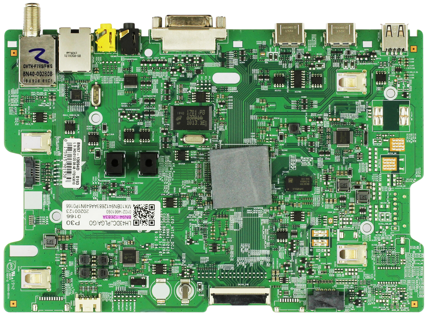 Samsung BN94-12683A Main Board for LH43DCJPLGA/GO (Version FA01) Otarealm