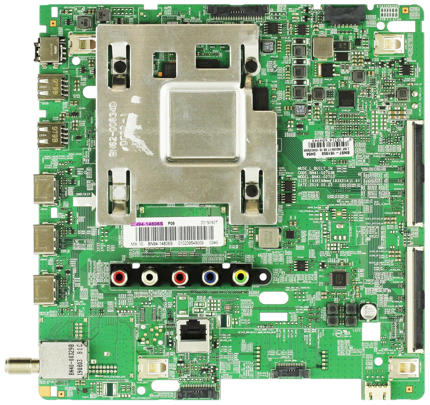 BN94-14806S Samsung Main Board for UN65RU7100FXZA (Version FA01) Otarealm