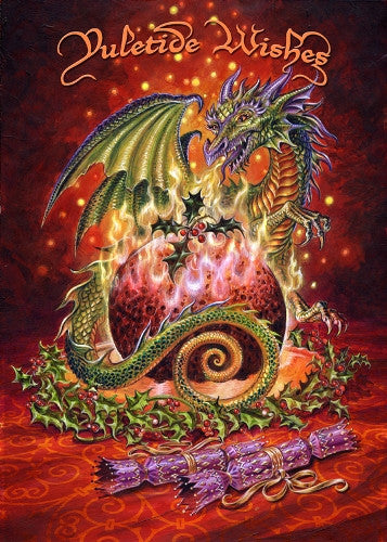 Flaming Dragon Pudding