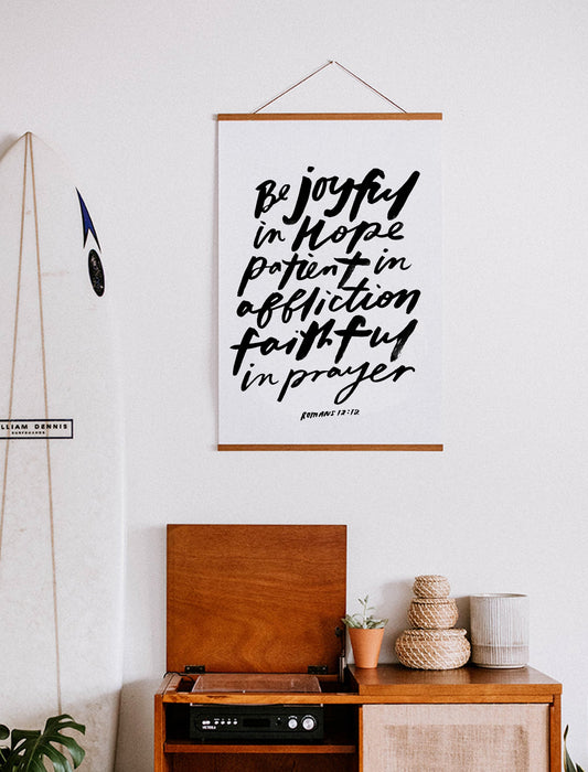 Poster: Be Joyful In Hope
