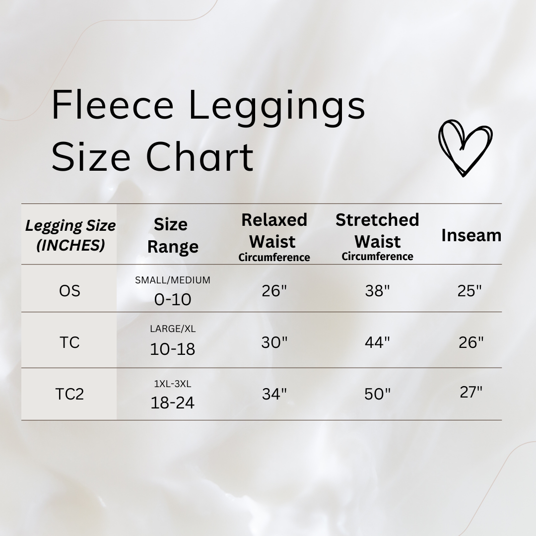 Gray Fleece Leggings w/ Pockets (OS)