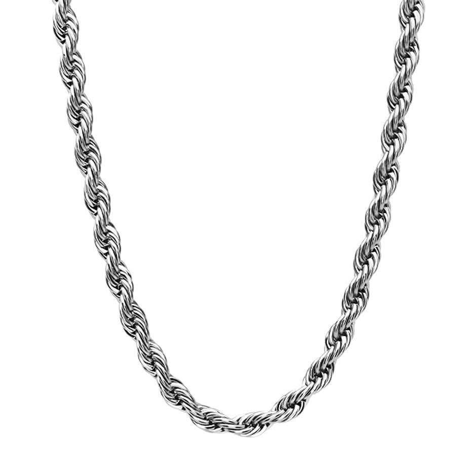 20" Stainless Steel Rope Chain Otarealm