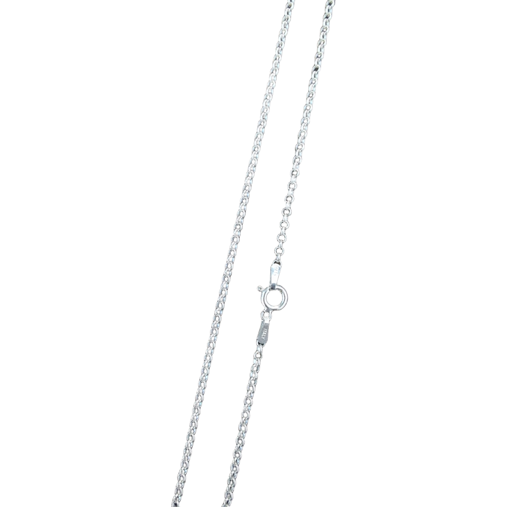 Sterling Silver Loop Chain - 24" CHSS24