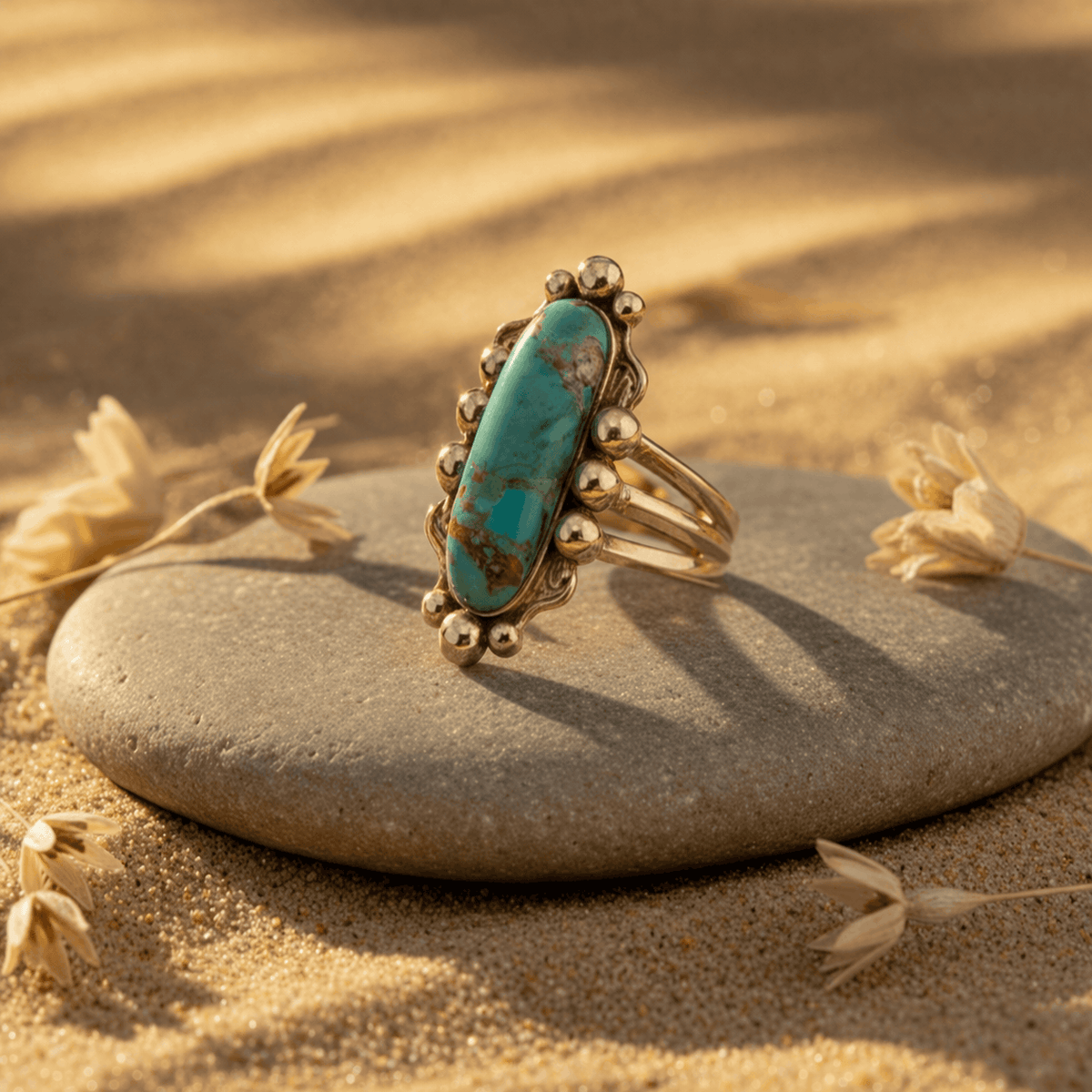 Plateau Blue Turquoise and Golden Ring Otarealm
