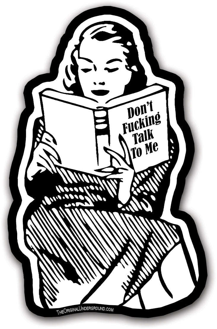 Don't F--king Talk to Me Sticker Otarealm