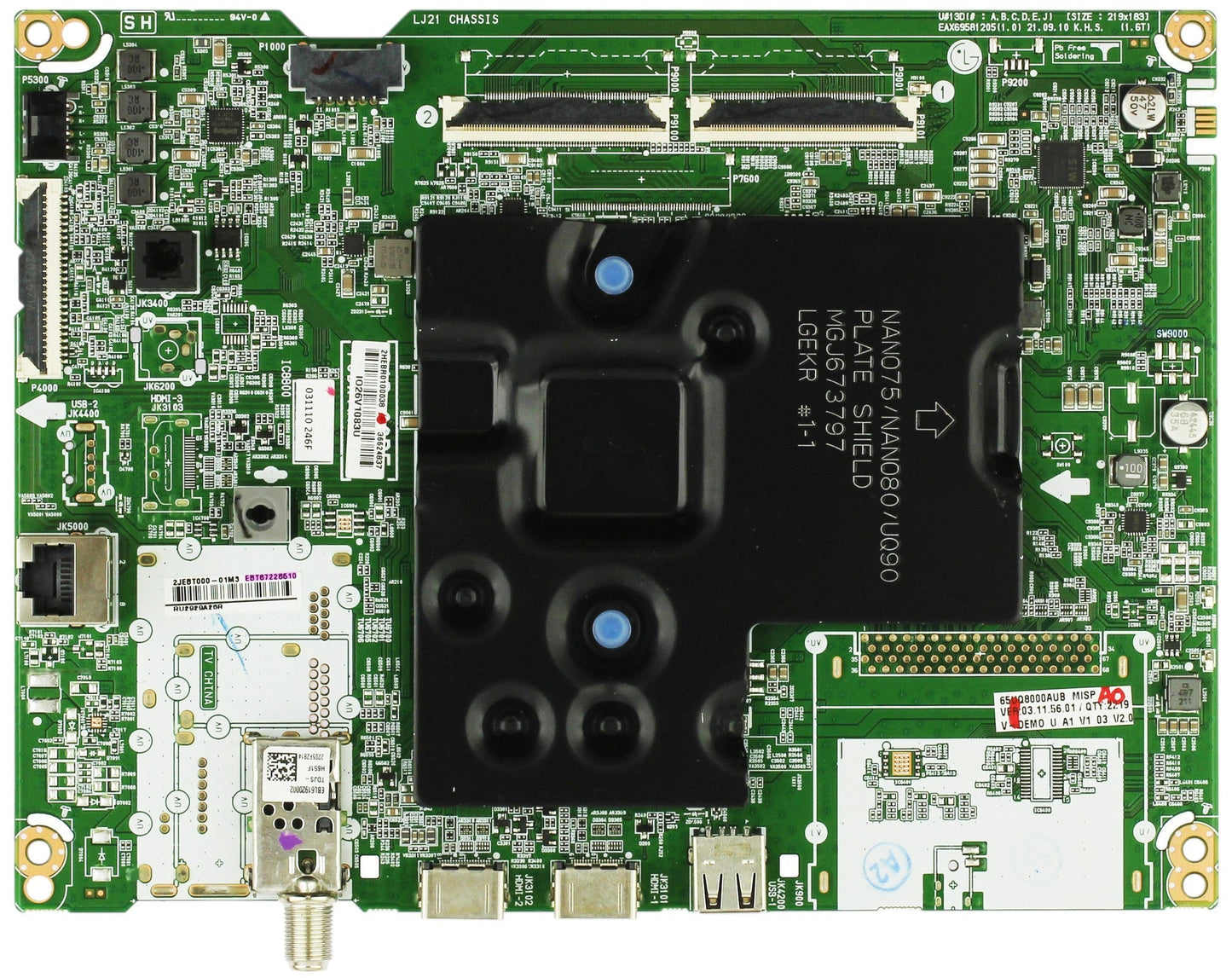 LG EBT67228510 Main Board for 65UQ8000AUB.AUSFLKR Otarealm