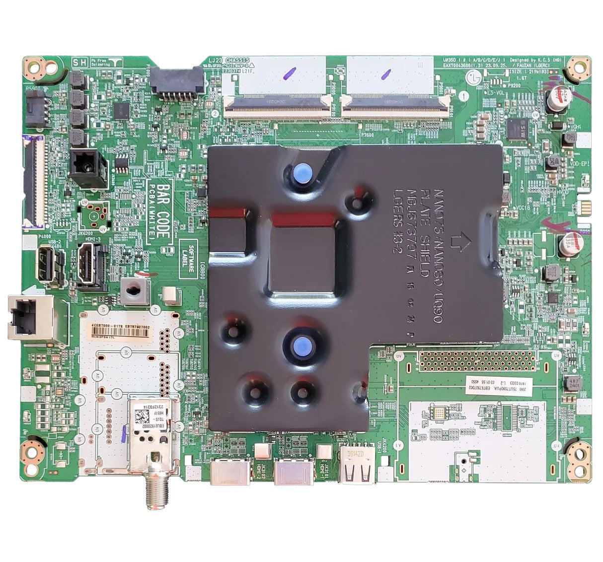 EBT67927002 LG Main Board, EBT67927002, EAX70043606 (1.3), 75UT7590PUA, 75UT7590PUA.BUSCLKR Otarealm