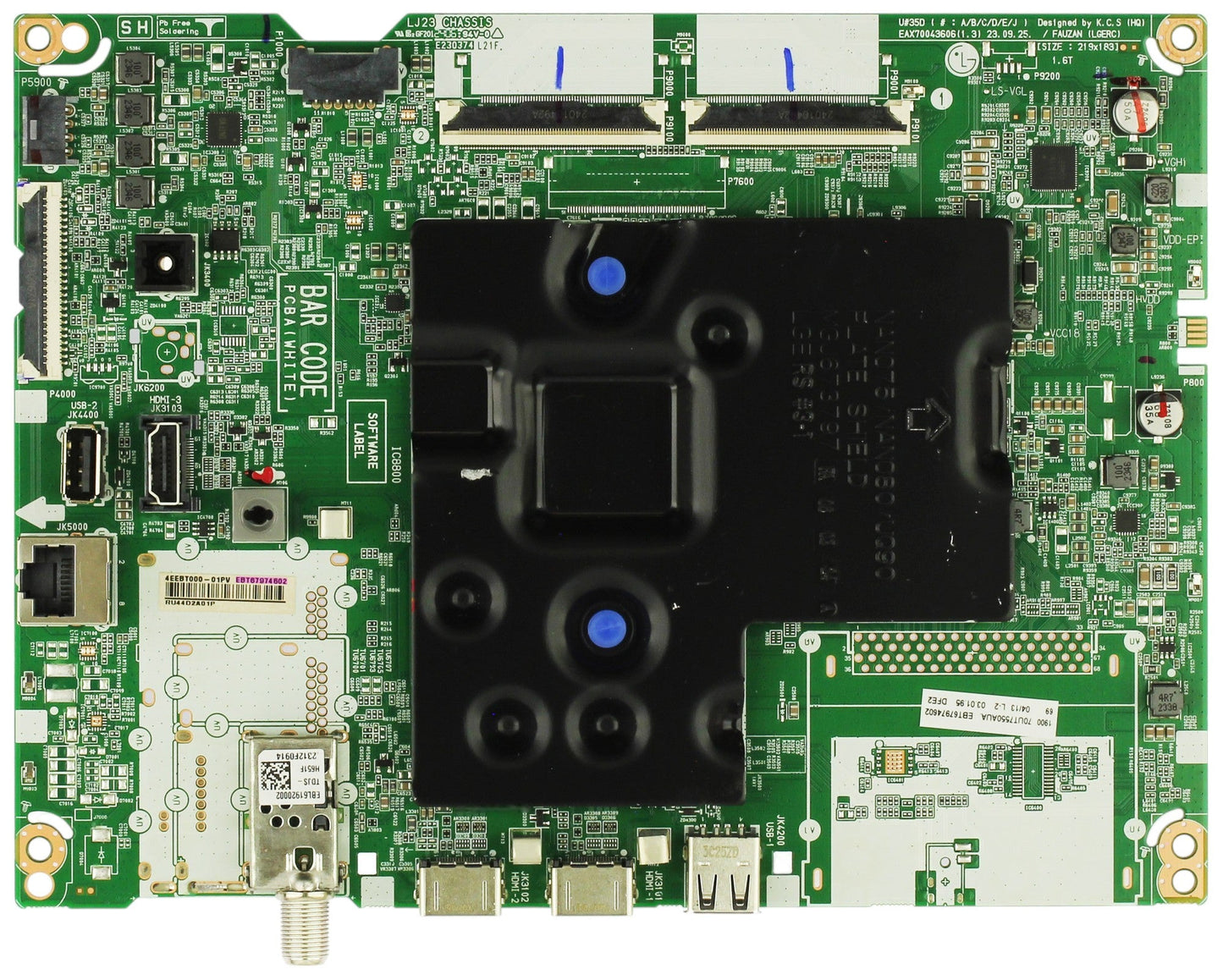 EBT67974602 LG Main Board, EAX70043606(1.3), 70UT7550AUA.BUSMLKR, 70UT7550AUA Otarealm
