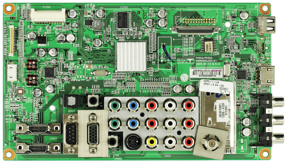 LG EBU60698143 / EBR58969205 (EAX60894005(0)) Main Board for 60PS11-UA Otarealm