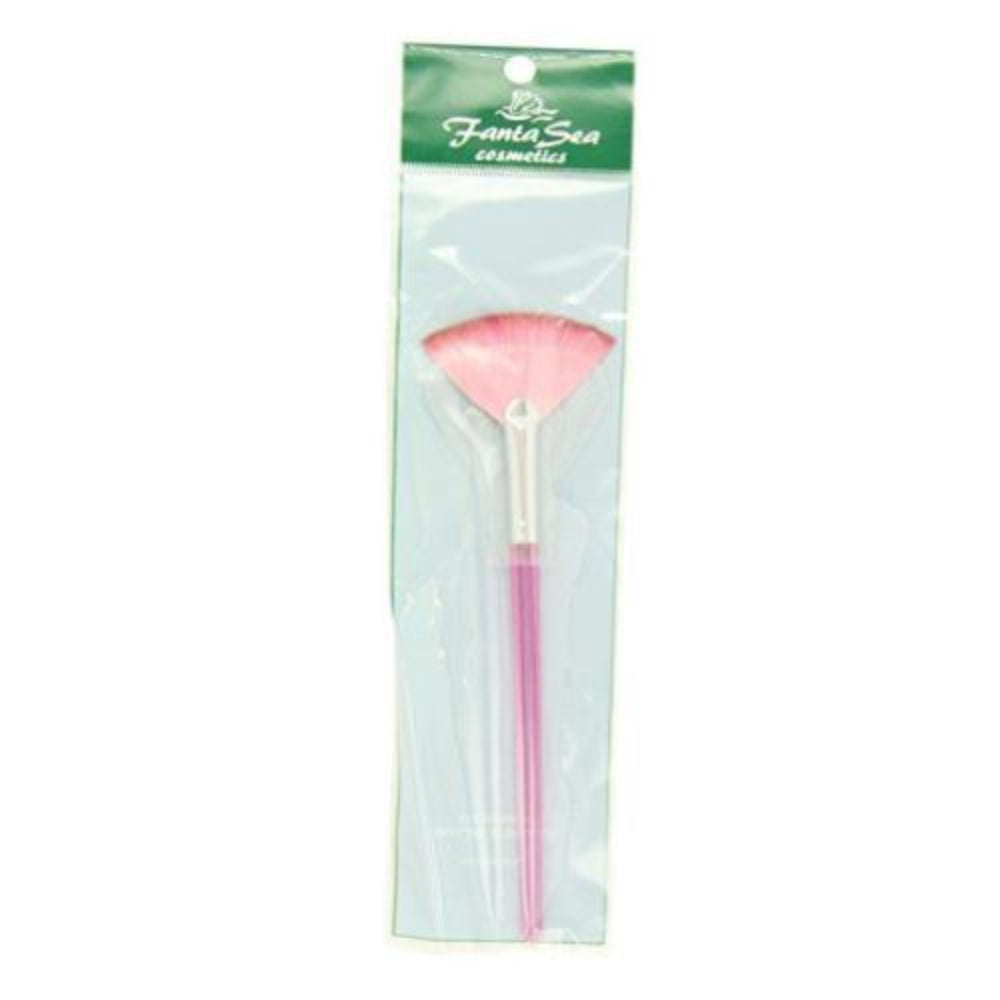 FantaSea 2-Tone Translucent Fan Brush Pink