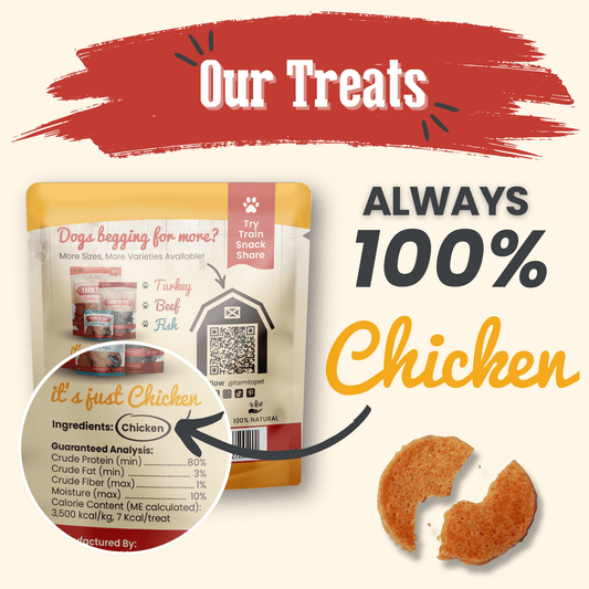 Chicken Chips Snack Pack Bundles | Dog Party Favors & Training Treats Otarealm