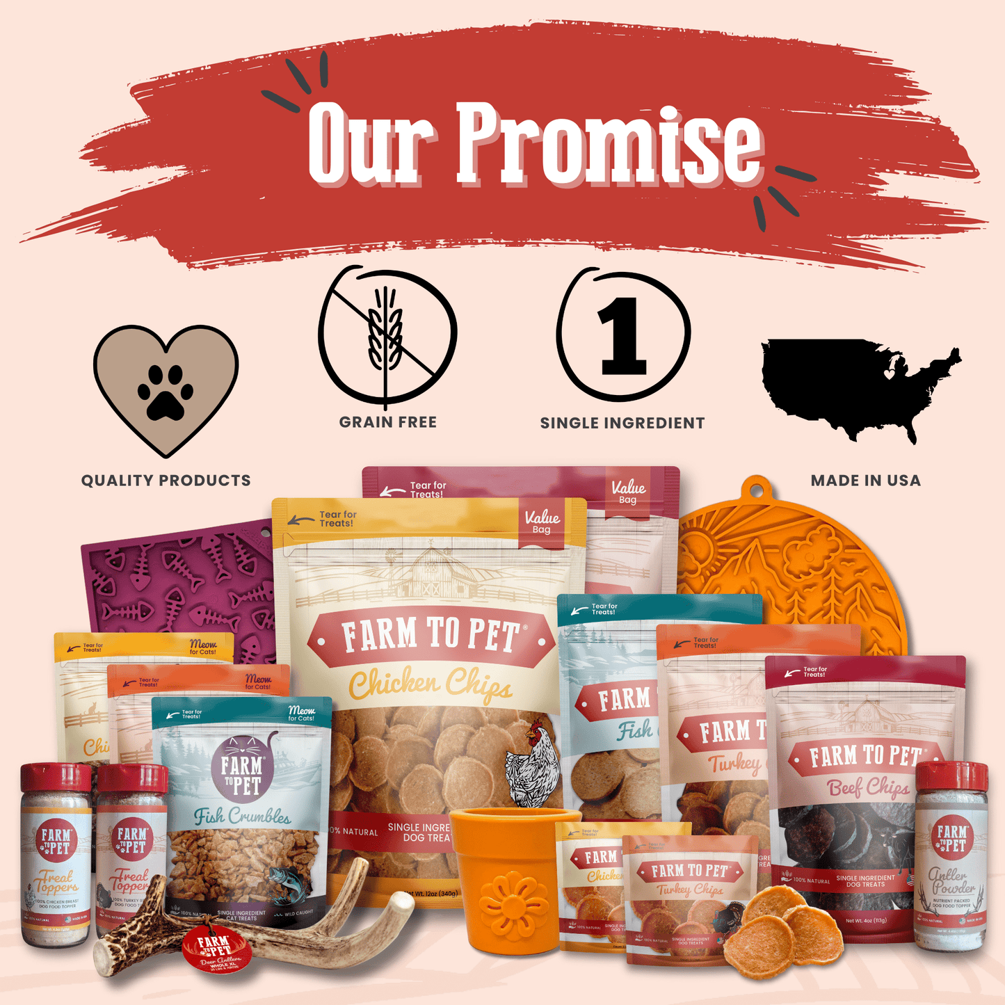Turkey Chips Snack Pack Bundles | Low Allergen Treats for Training Otarealm