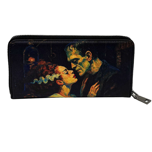 Frankenstein and His Bride Clutch Wallet Otarealm
