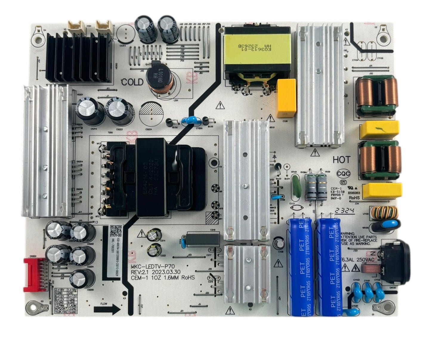 TCL 230713 260132008810 HKC-LEDTV-P70 Power Supply Otarealm