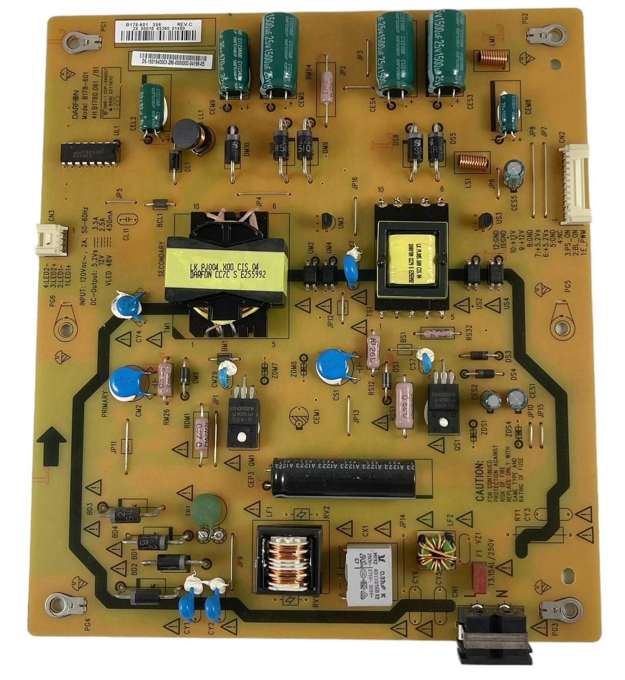 Vizio 19.31S40.003 (4H.B1780.061/B1) Power Supply / LED Board Otarealm