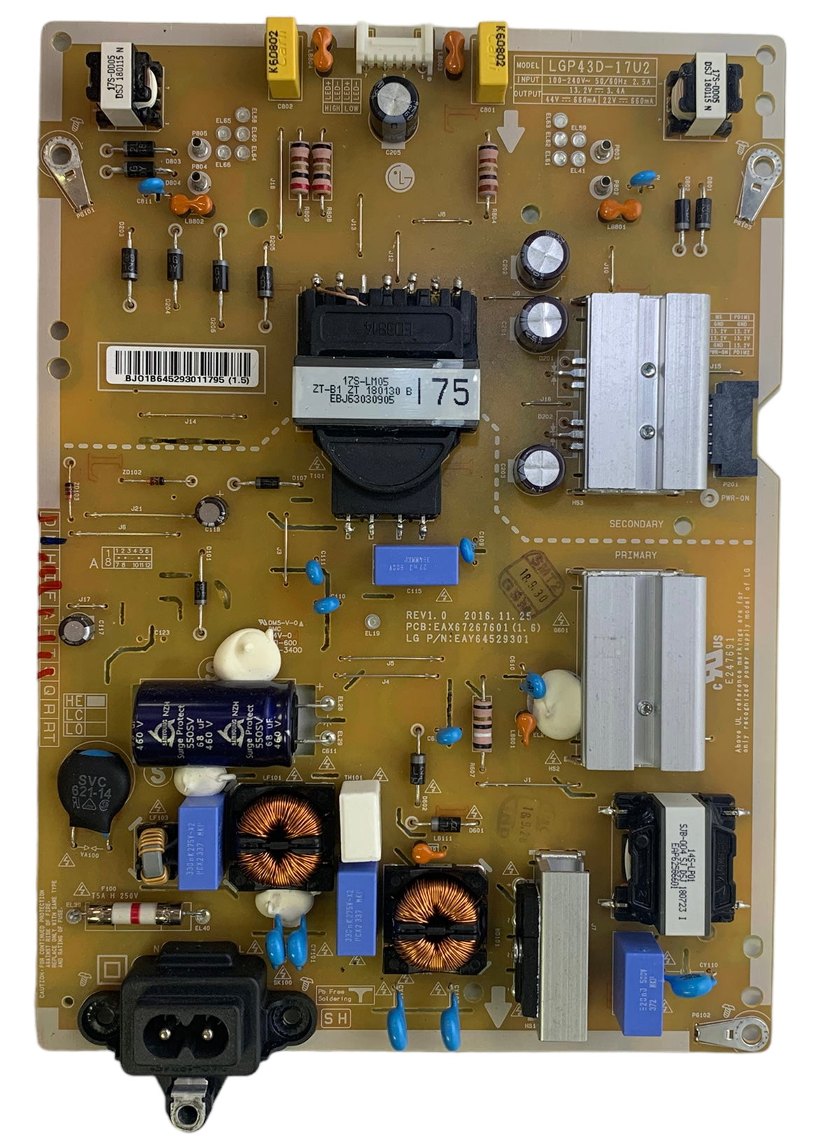 LG EAY64529301 Power Supply Otarealm