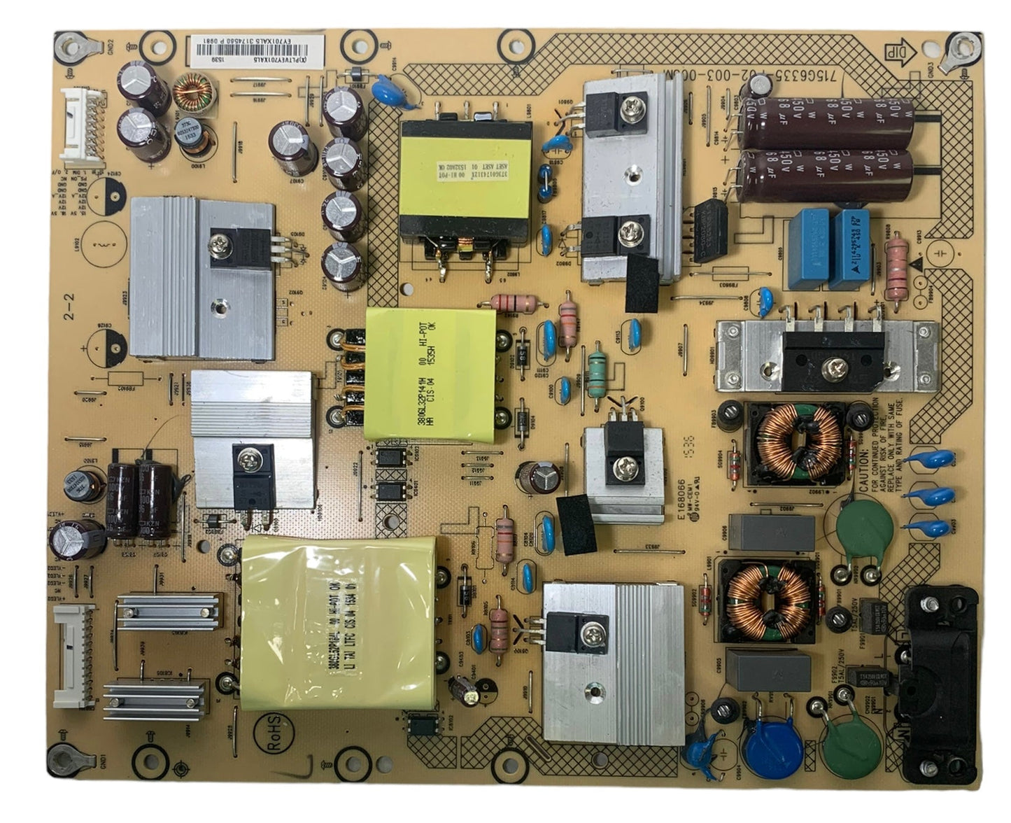 PLTVEY701XAL5 Sharp Power Supply / LED Board for LC-50LB370U Otarealm