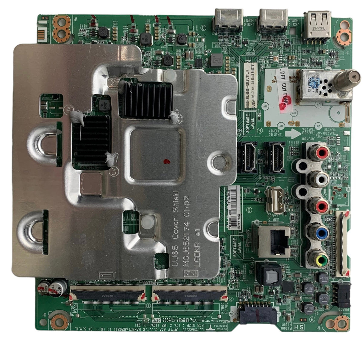 LG EBT64437512 Main Board for 49UJ6500-UB.BUSTLJR Otarealm