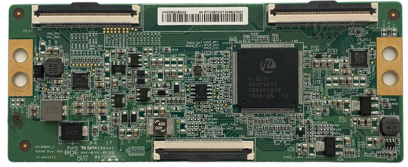 HV430QUBH10 Vizio T-Con Board Otarealm